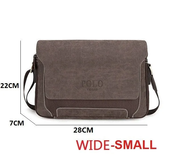 2017 Promotion Designers Brand Men's Messenger Bags PU Leather Oxford Vintage Mens Handbag Man Crossbody Bag for Men VP-7