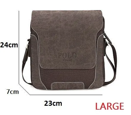 2017 Promotion Designers Brand Men's Messenger Bags PU Leather Oxford Vintage Mens Handbag Man Crossbody Bag for Men VP-7