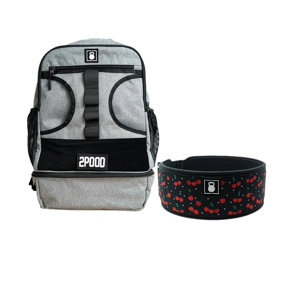 4" Cherry On Top Belt & Backpack 3.0 Bundle
