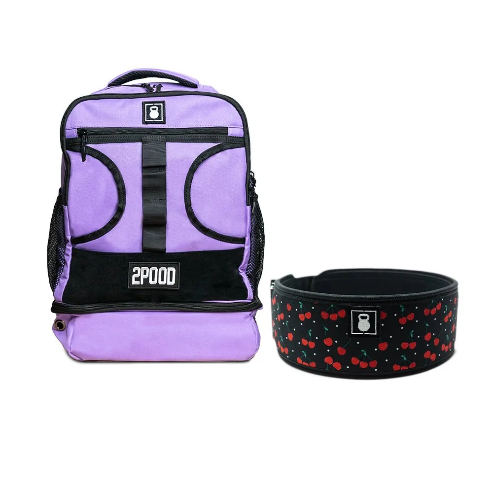 4" Cherry On Top Belt & Backpack 3.0 Bundle