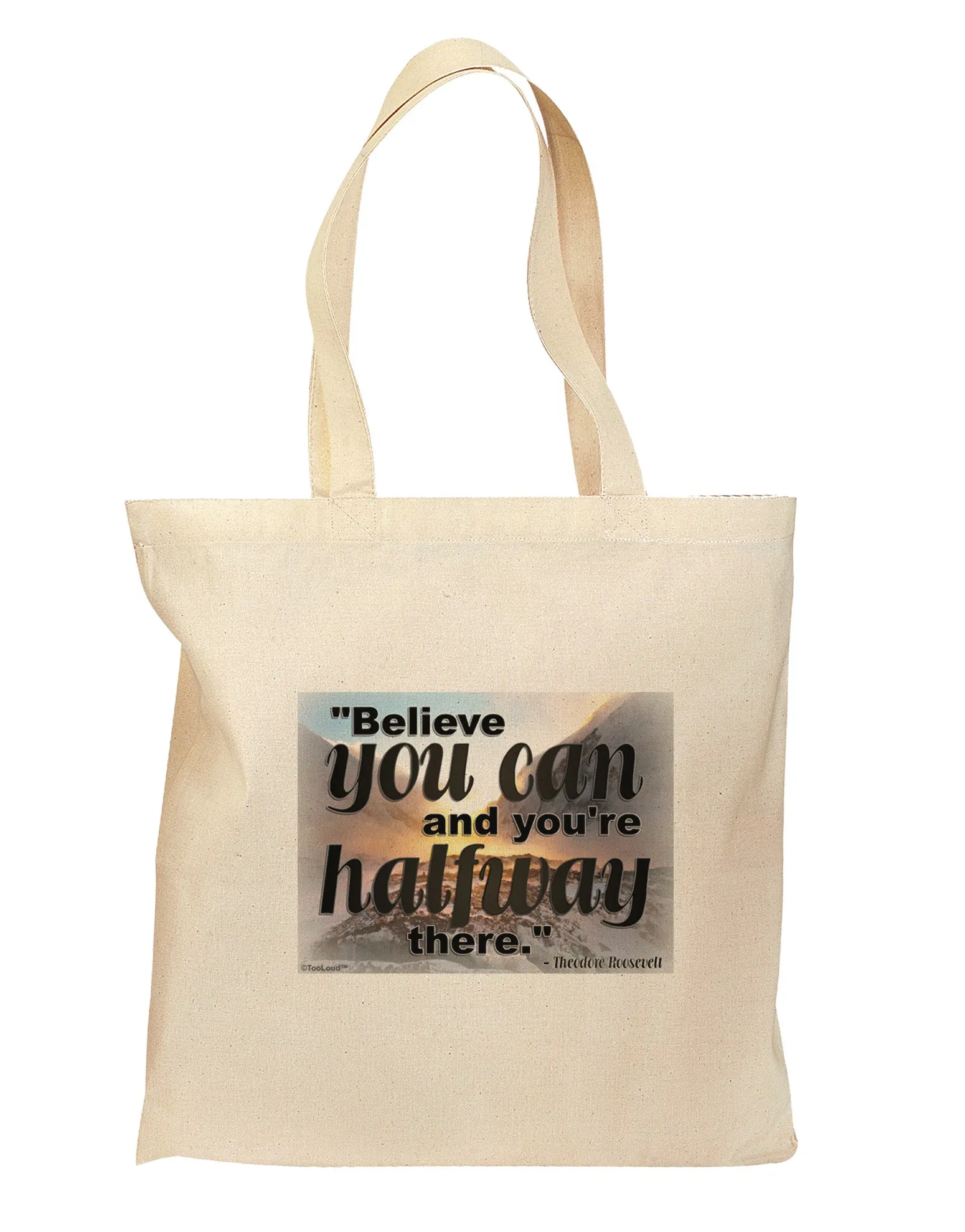 Believe You Can T Roosevelt 15&#x22; Dark Laptop / Tablet Case Bag by TooLoud