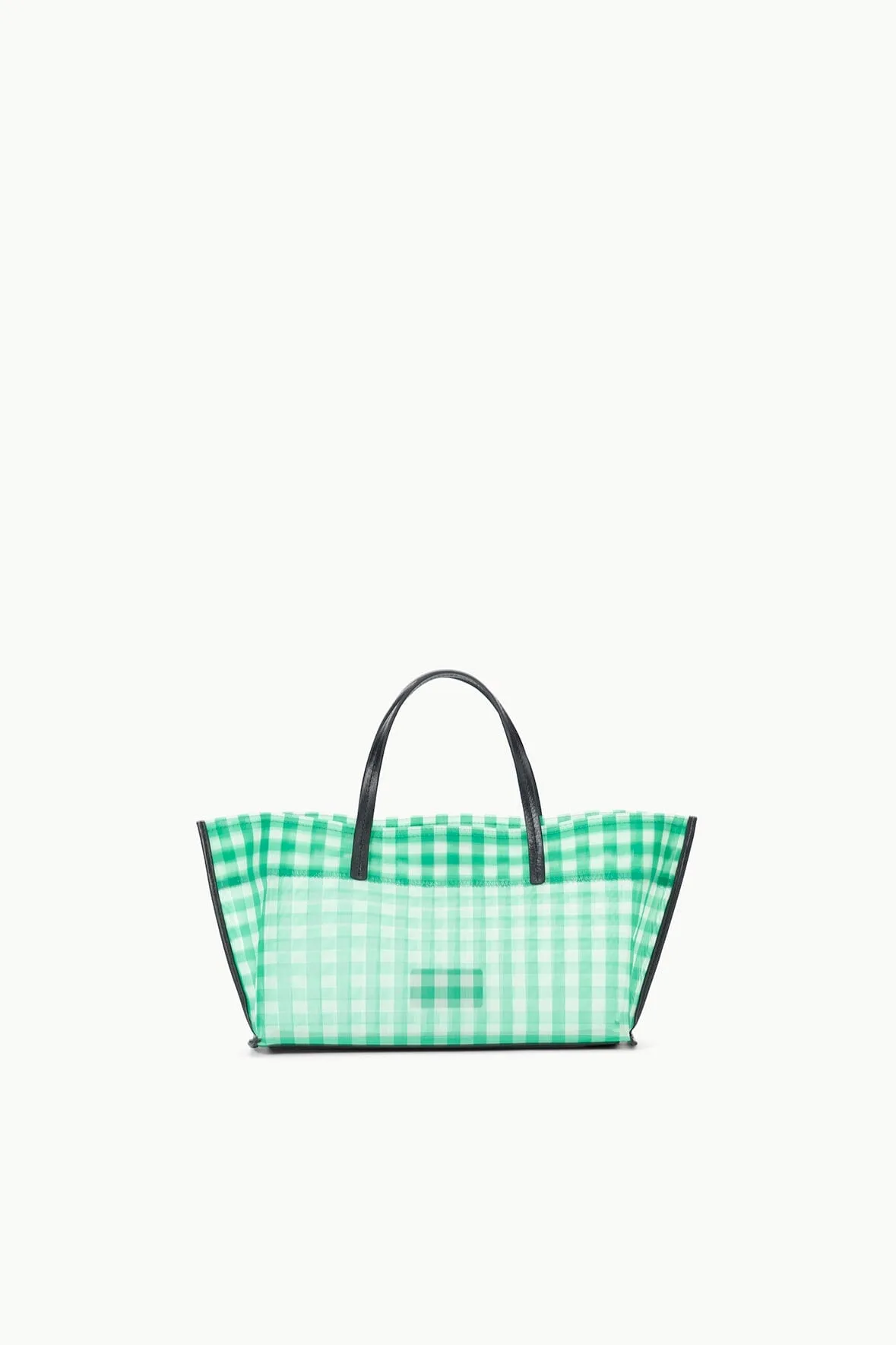 CHRISTOS MINI MESH TOTE | JADE GINGHAM