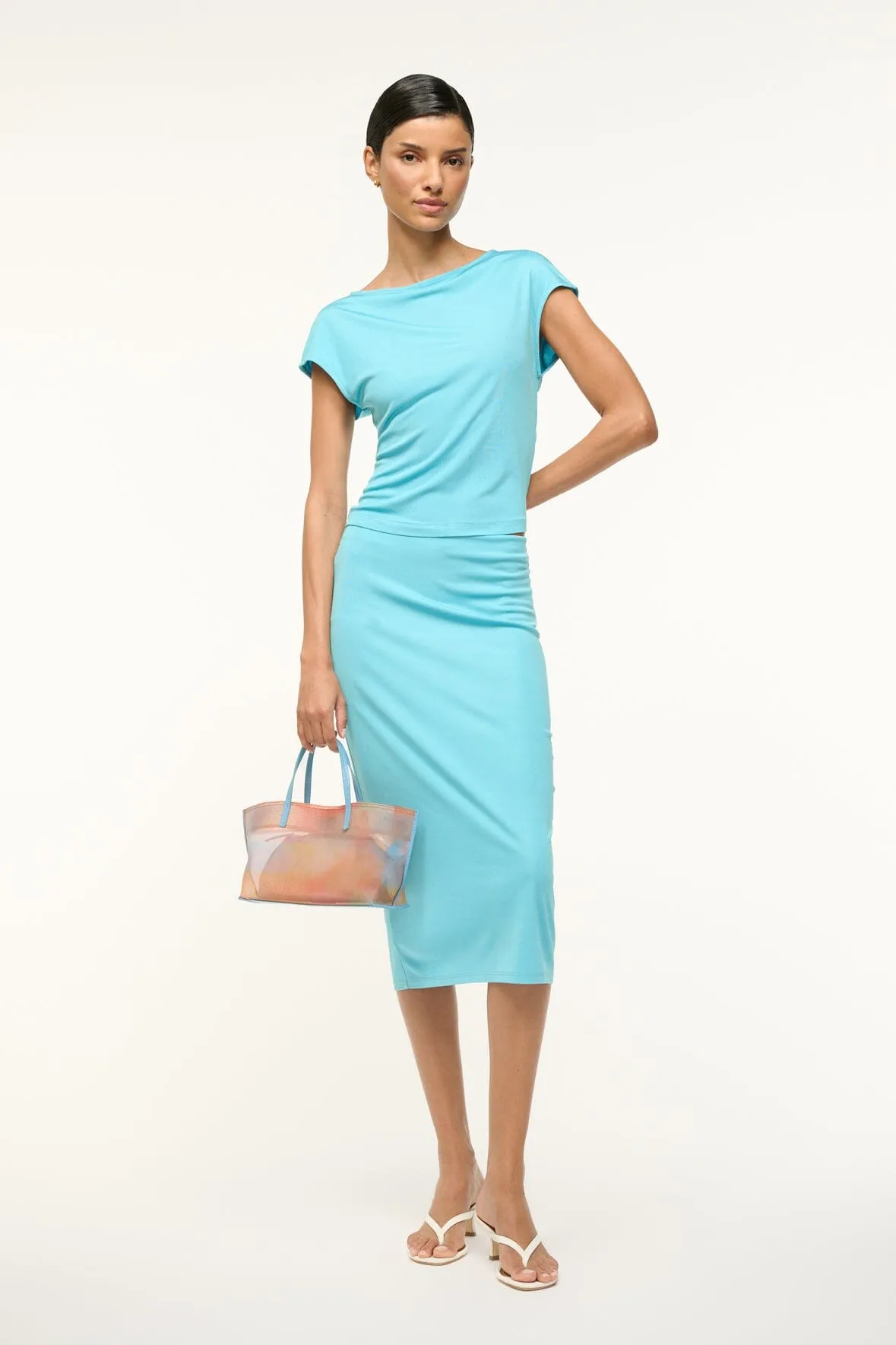 CHRISTOS MINI MESH TOTE | PASTEL CLOUDS