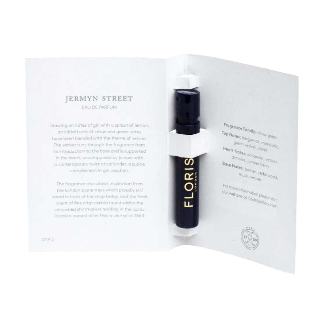 FLORIS Jermyn Street Sample 2ml