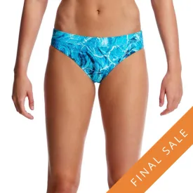 Funkita Women Sports Brief FS03L- D-P Mint Marble