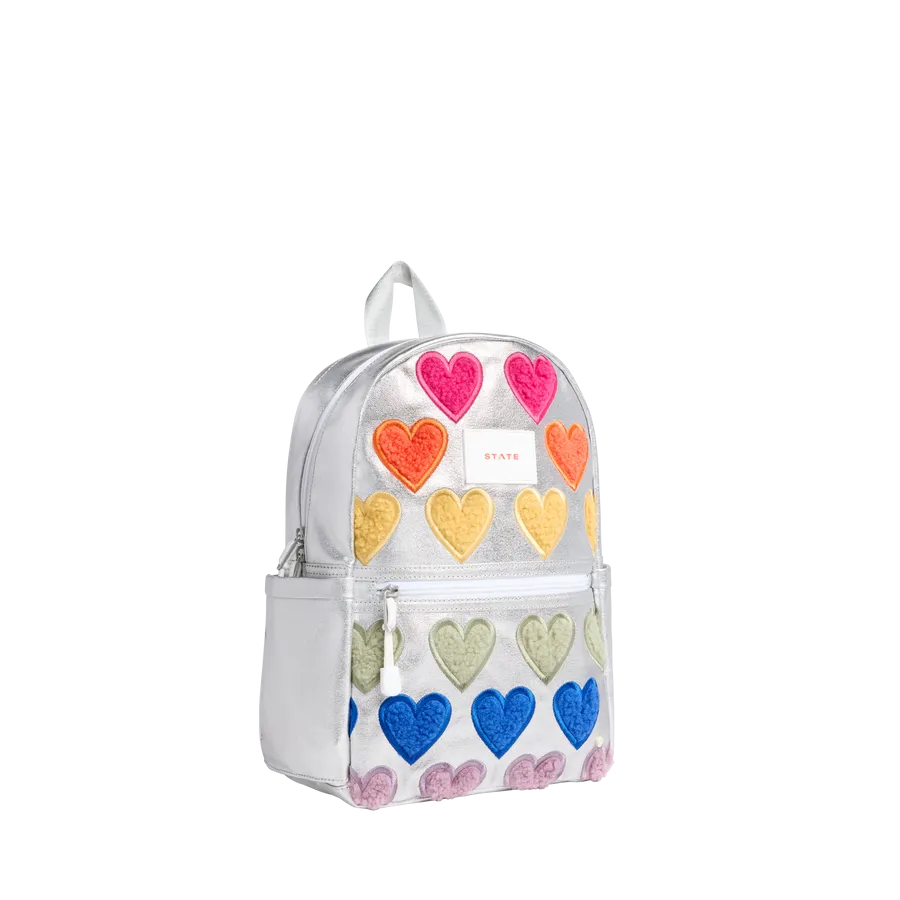 Kane Kids Mini Travel Backpack - Fuzzy Hearts by State Bag