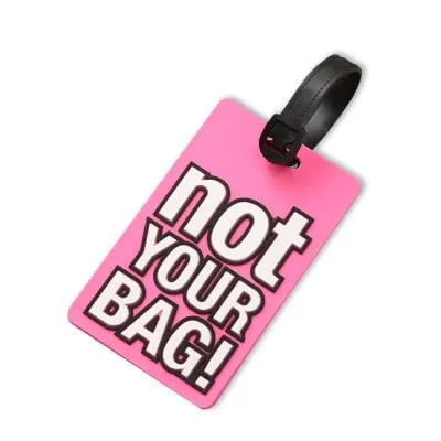 Make our Bags Stand Out! with our Hilarious Luggage Tags: Funny Travel Accessories Identification Tags