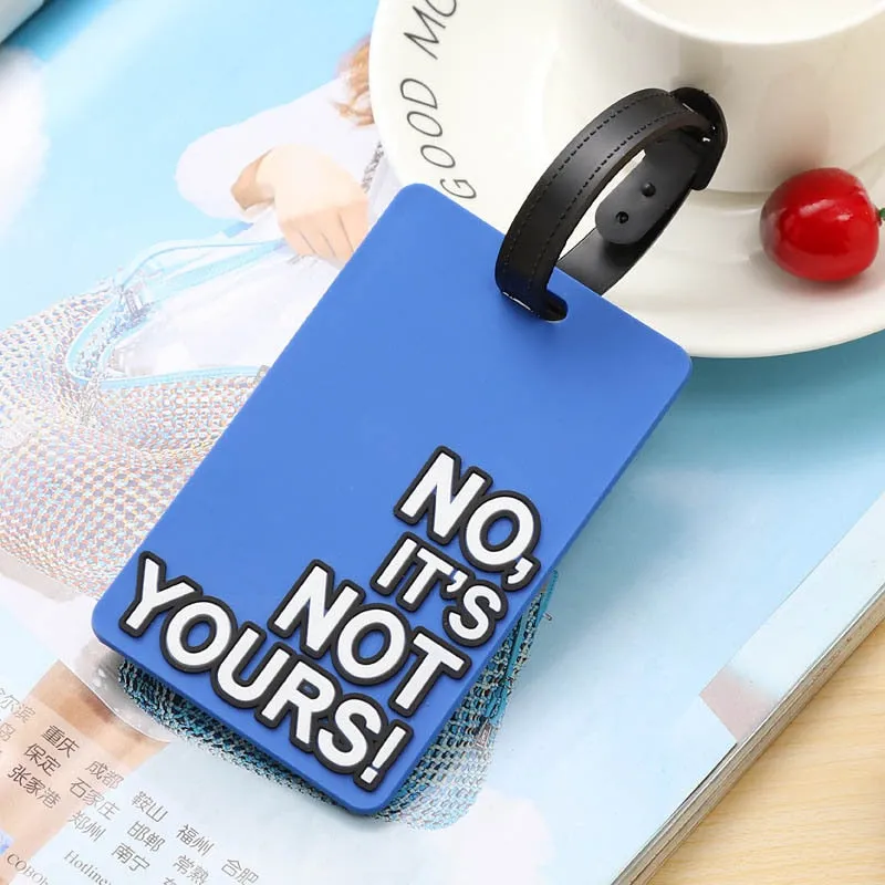 Make our Bags Stand Out! with our Hilarious Luggage Tags: Funny Travel Accessories Identification Tags