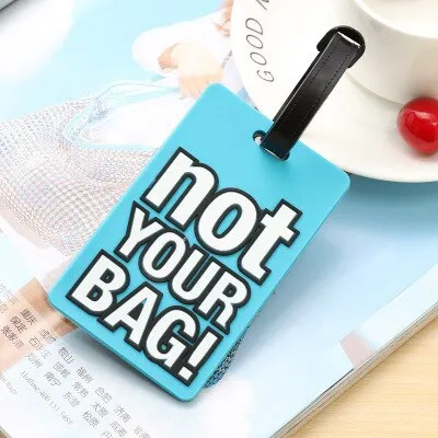 Make our Bags Stand Out! with our Hilarious Luggage Tags: Funny Travel Accessories Identification Tags