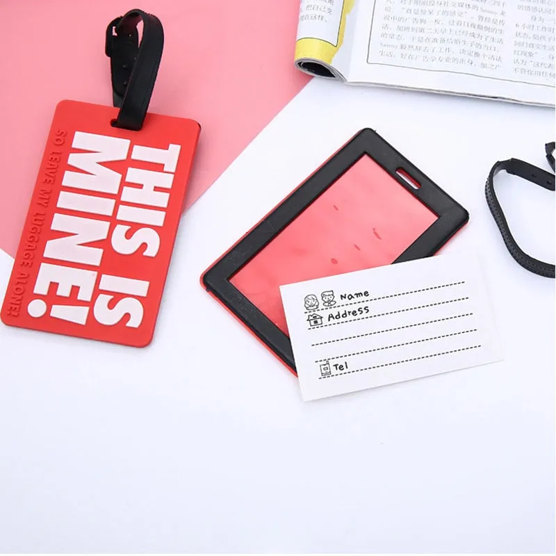 Make our Bags Stand Out! with our Hilarious Luggage Tags: Funny Travel Accessories Identification Tags