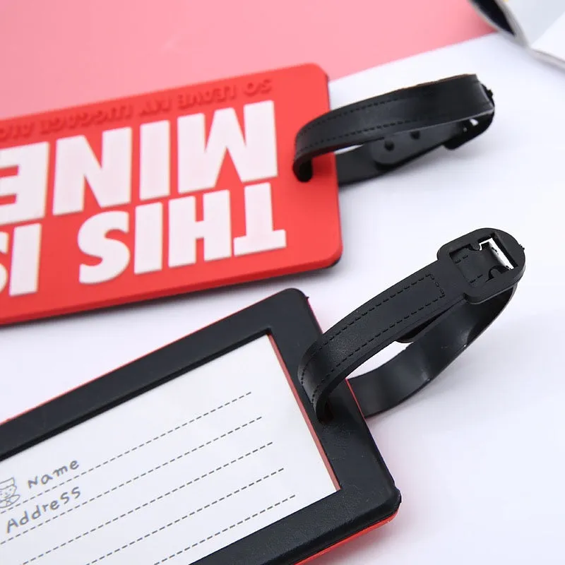 Make our Bags Stand Out! with our Hilarious Luggage Tags: Funny Travel Accessories Identification Tags