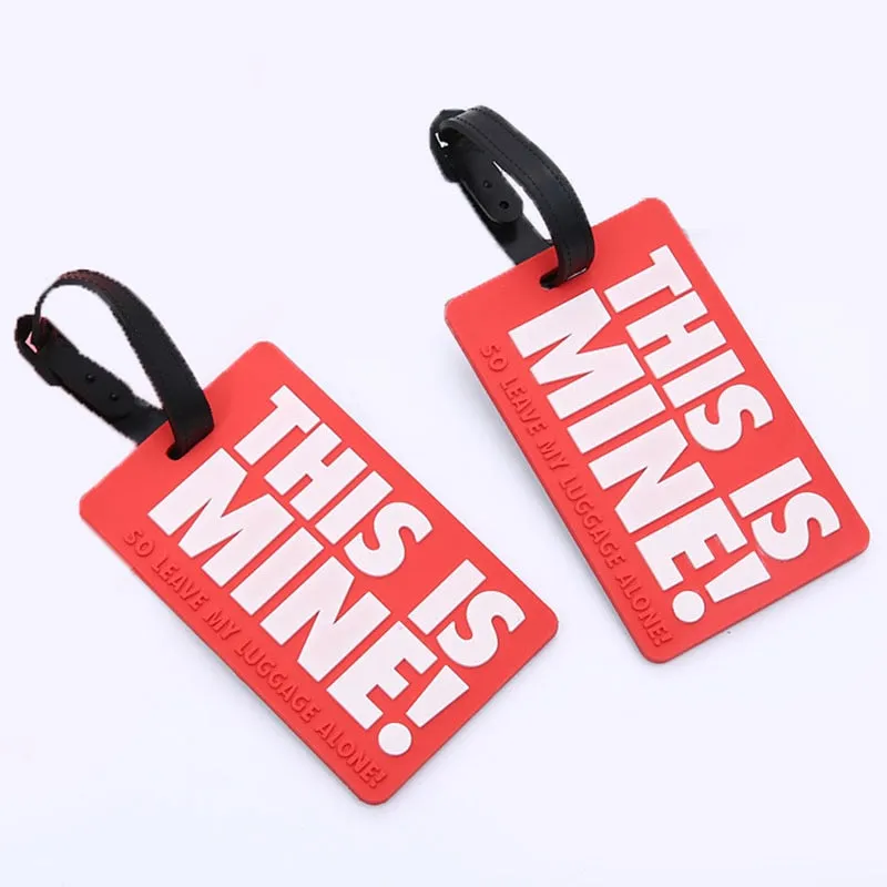 Make our Bags Stand Out! with our Hilarious Luggage Tags: Funny Travel Accessories Identification Tags