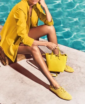 MINI SARAH TOTE - Yellow