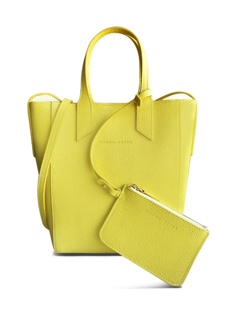 MINI SARAH TOTE - Yellow