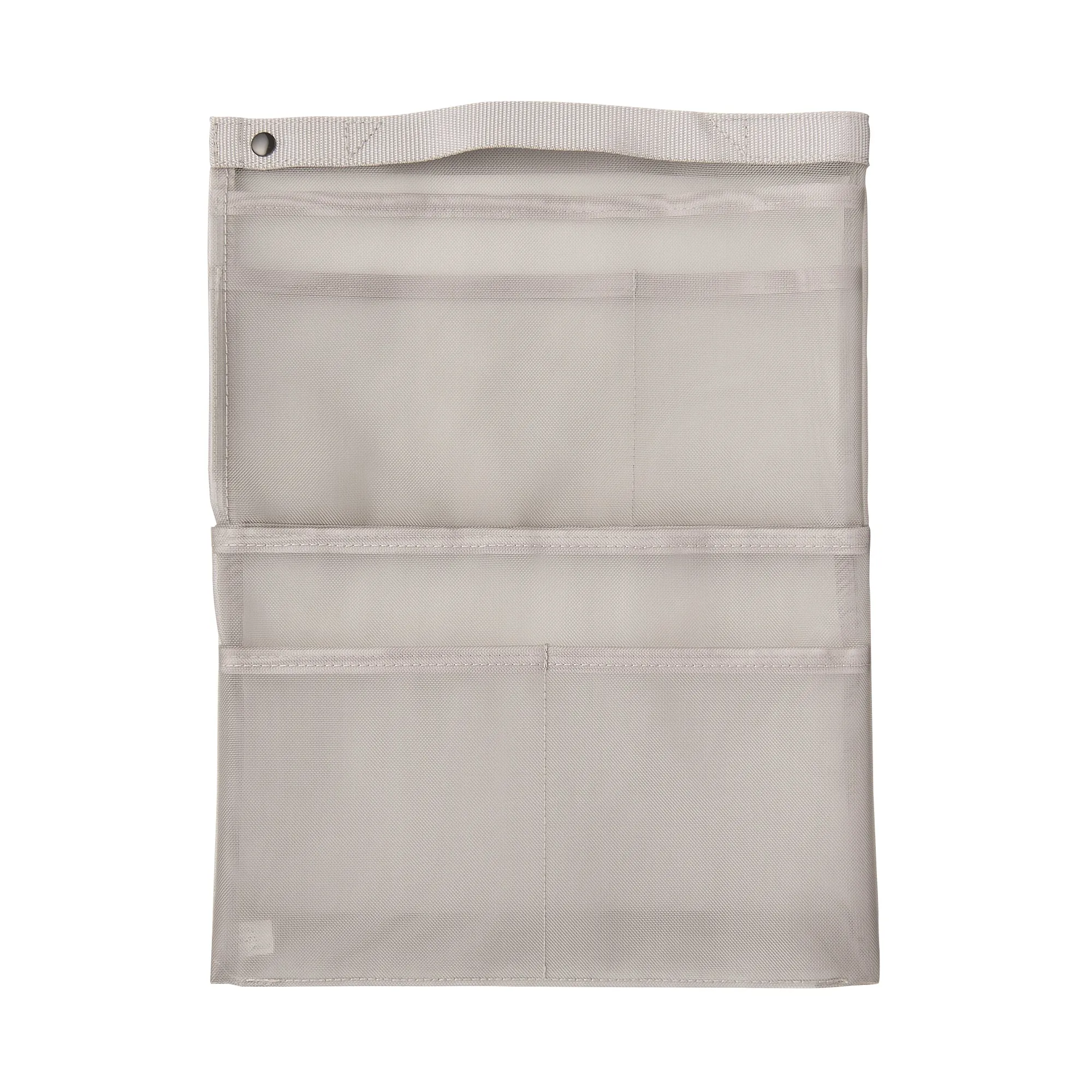 Nylon Mesh Bag Organizer Vertical A4 - Grey