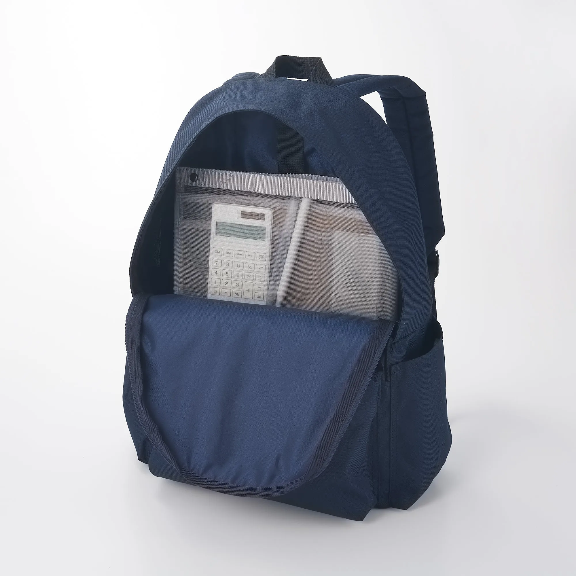 Nylon Mesh Bag Organizer Vertical A4 - Grey