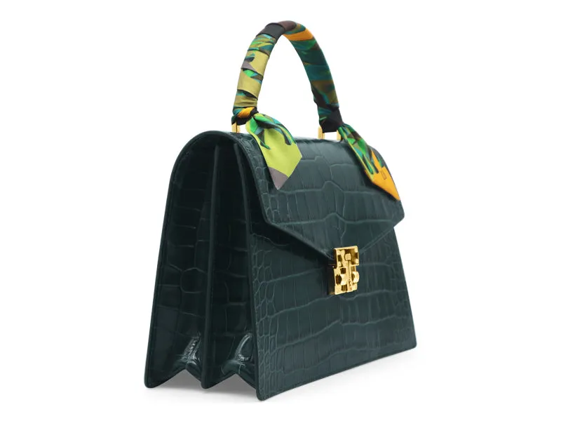 Odette Large Orinoco - Dark Green
