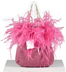 Oséree Pink Mini Hs23 Lumière Plumage Tote Bag