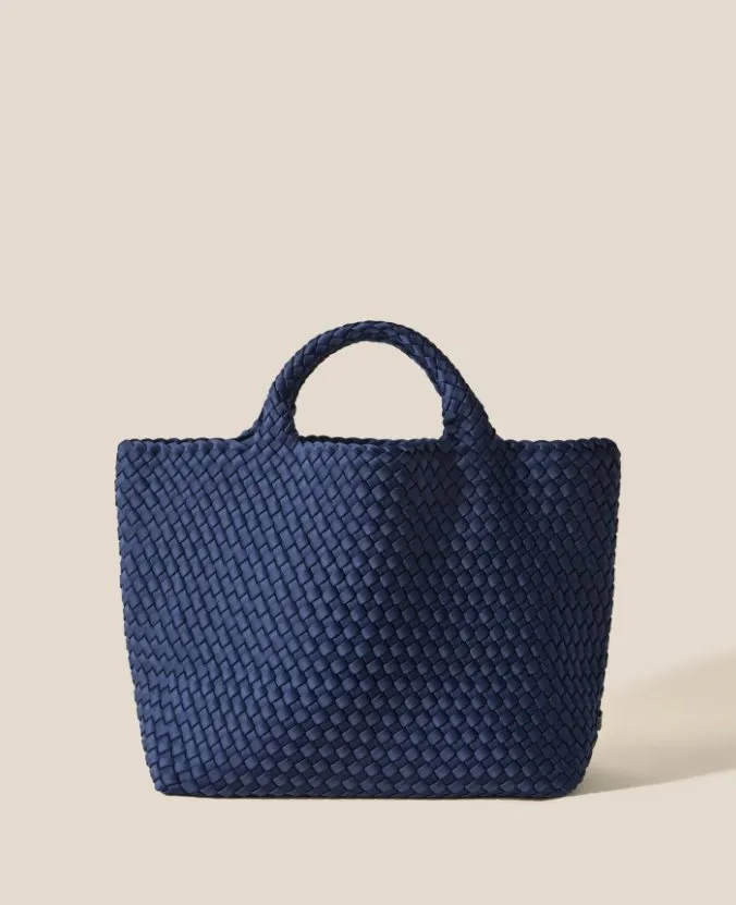 St. Barths Medium Tote - Ink Blue