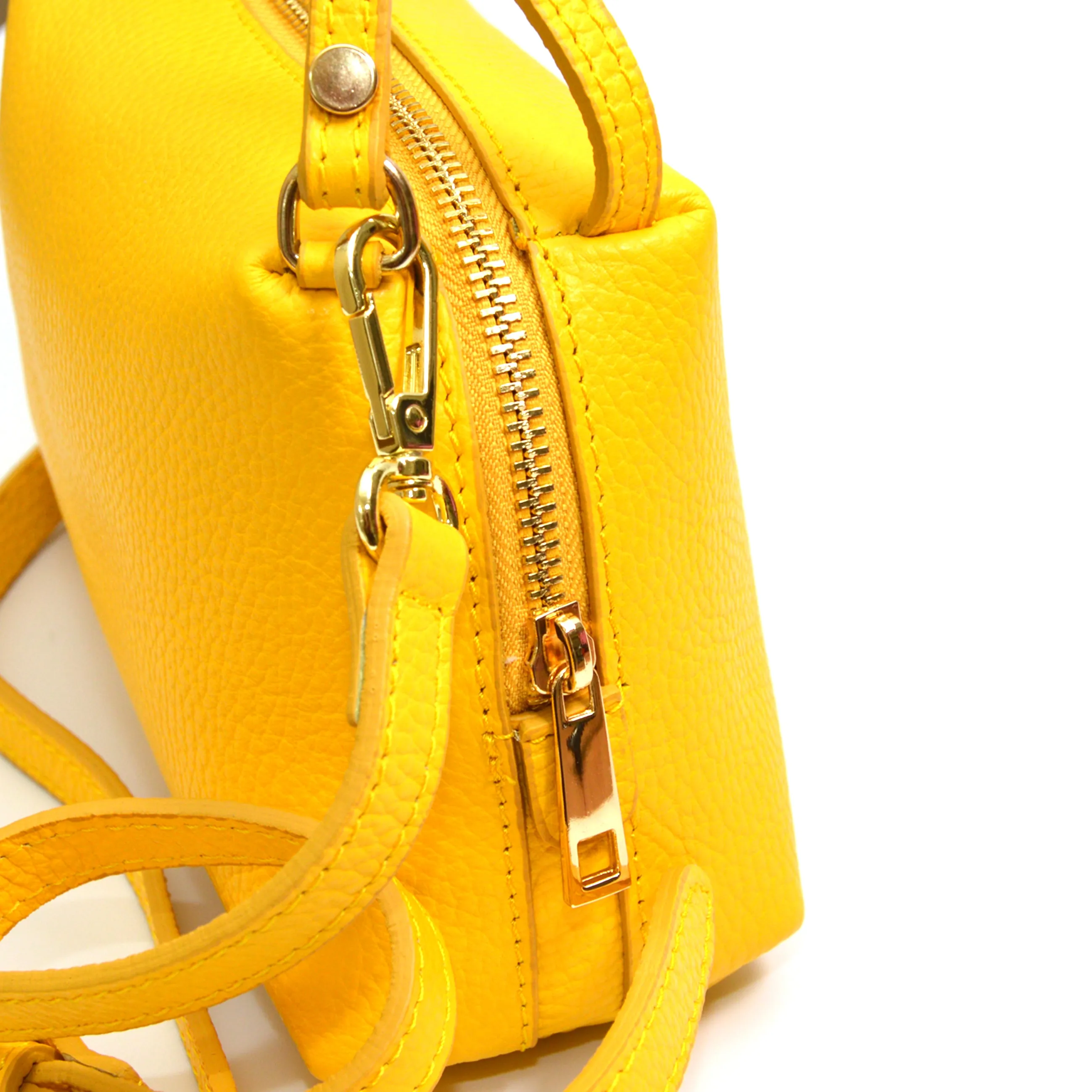 The Firenze Mini Crossbody Yellow