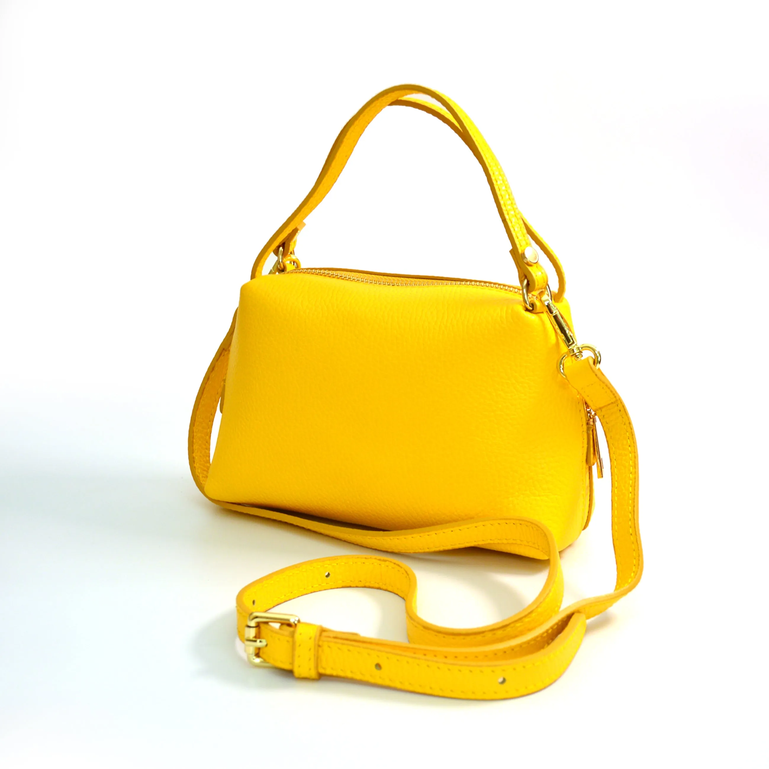 The Firenze Mini Crossbody Yellow
