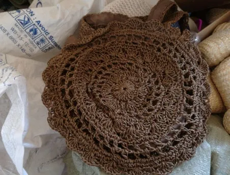 Vintage Rattan Handmade Bags