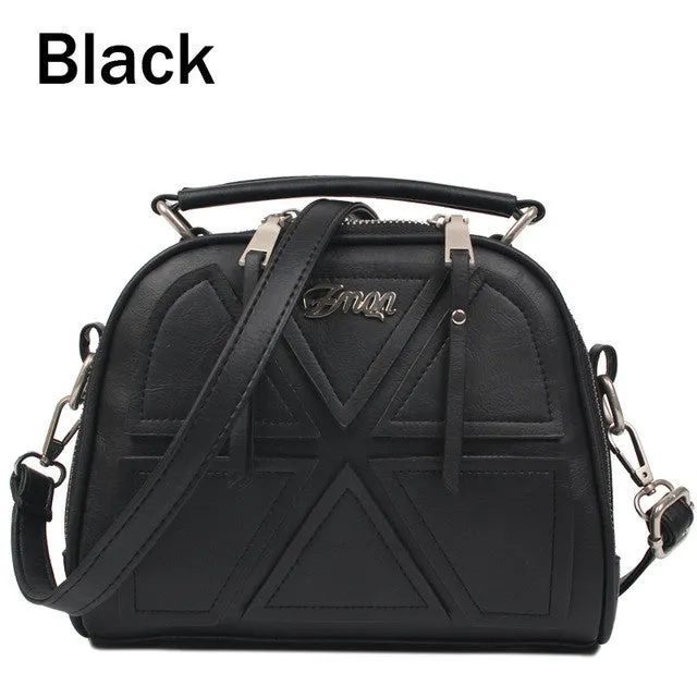 ZMQN Women Messenger Bags Famous Brand 2017 Vintage Retro Women Crossbody Bag Small PU Leather Handbags For Women Splicing A523
